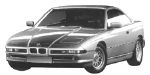 BMW E31 B2054 Fault Code